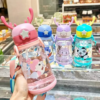 Deer Horn Shape Water Bottle with Cartoon Character for Kids
